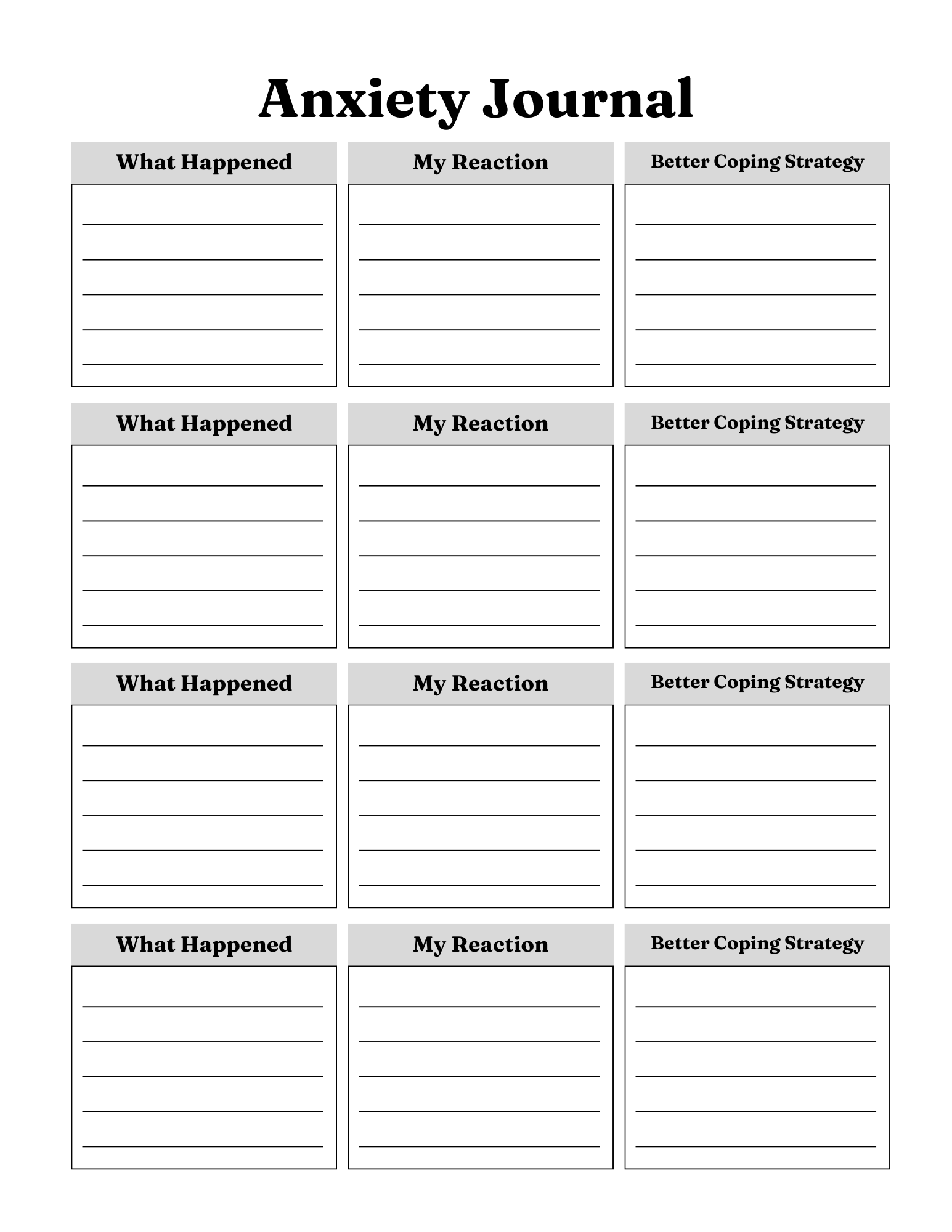 Mental Health and Self-Care Planner 19 PG