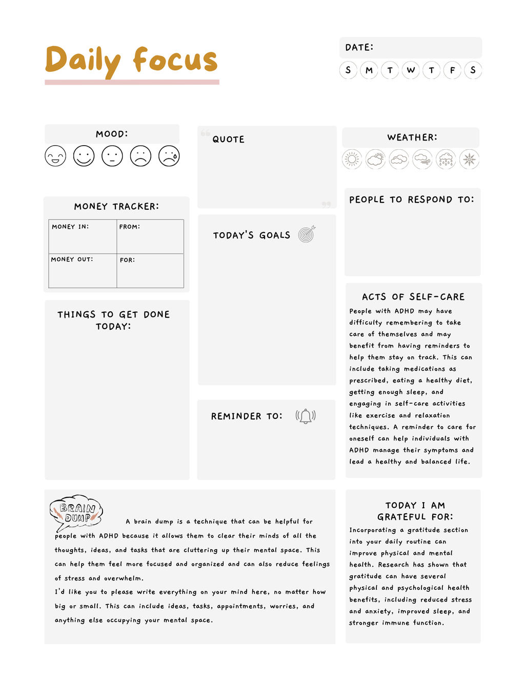 🧠Embrace Neurodiversity Planner 185 PG