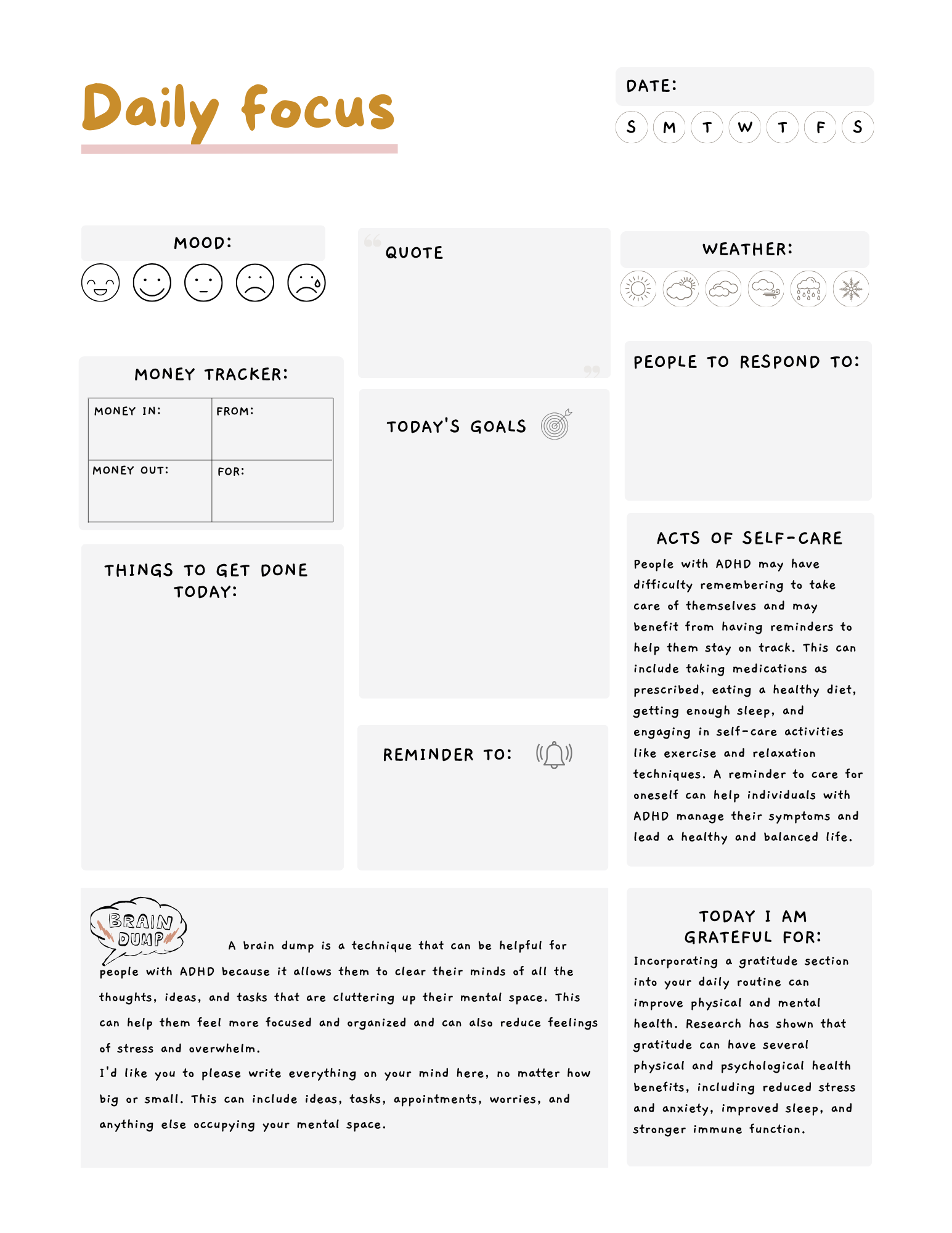 🧠Embrace Neurodiversity Planner 185 PG