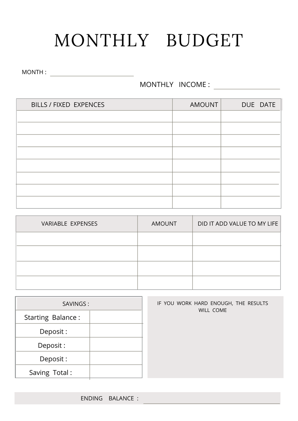 Money Mindset Journal 52 PG