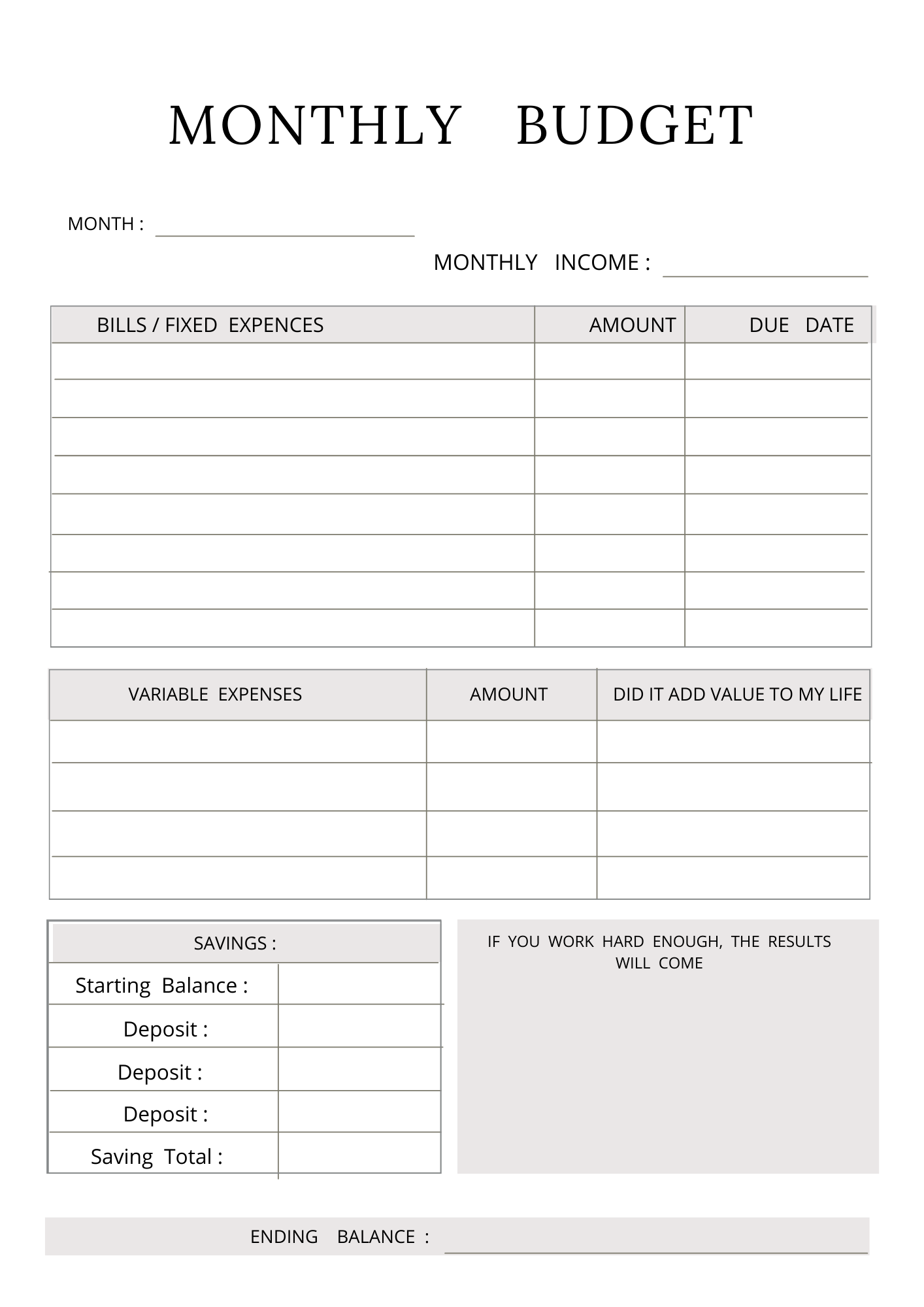 Money Mindset Journal 52 PG