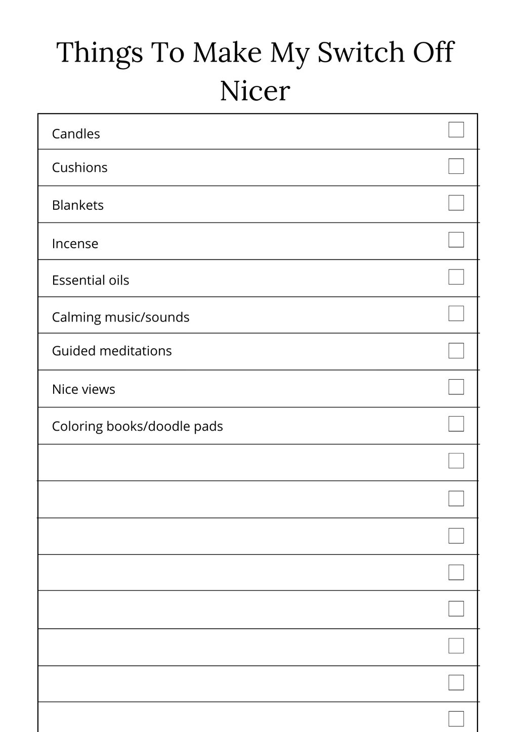 Switch Off Journal 18 PG