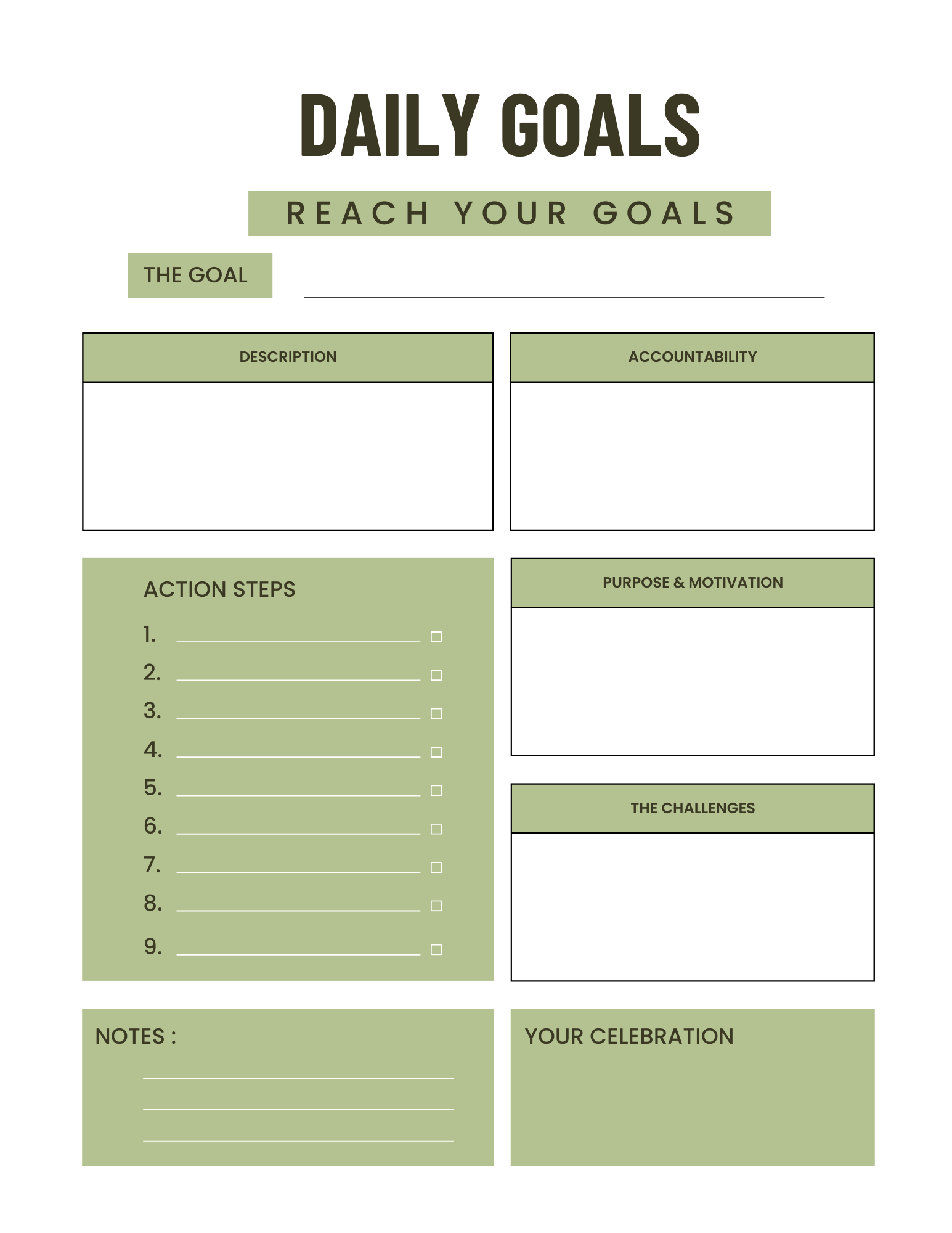 Goal Planner 36 PG