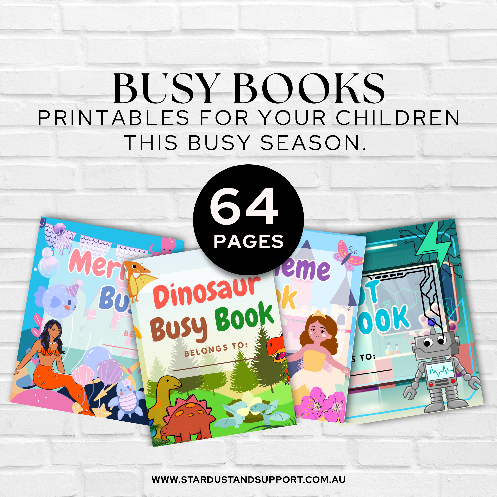 Busy Book Bundle - All 6
