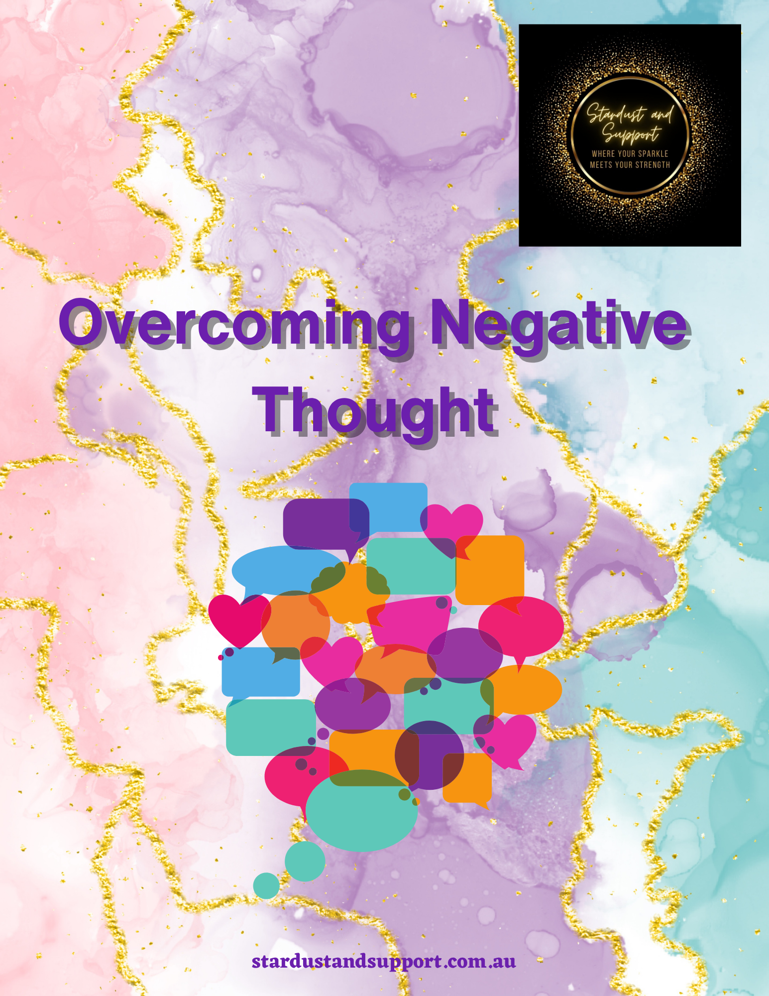 Over Coming Negative Thoughts Journal