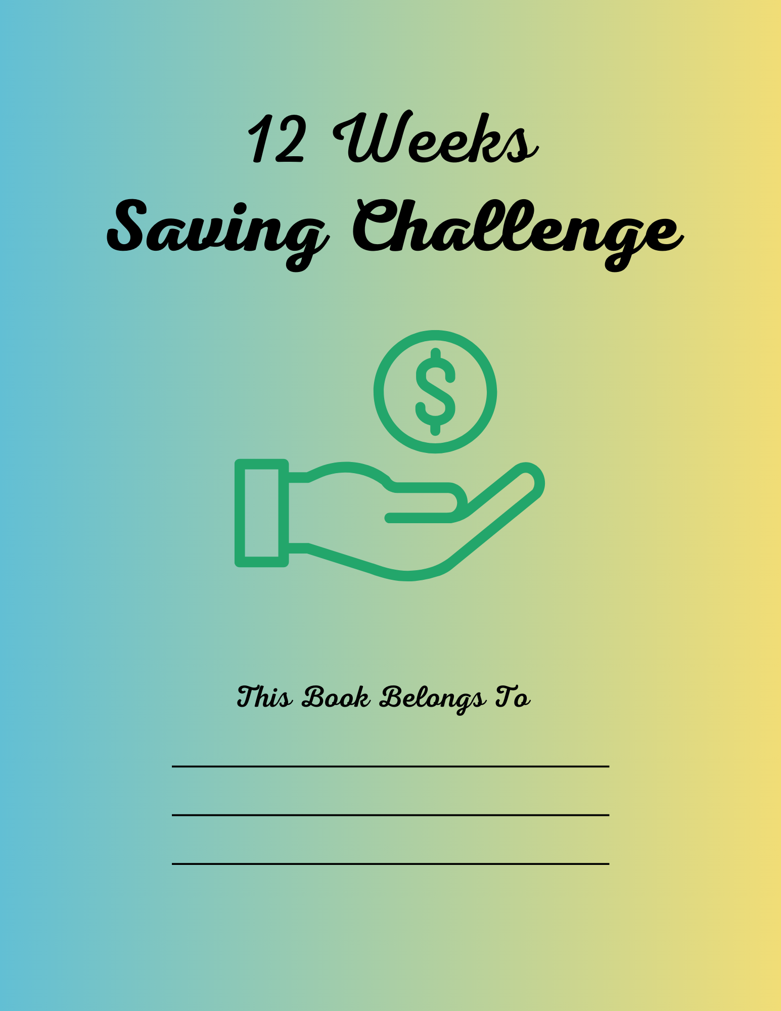 12 Week Savings Challenge