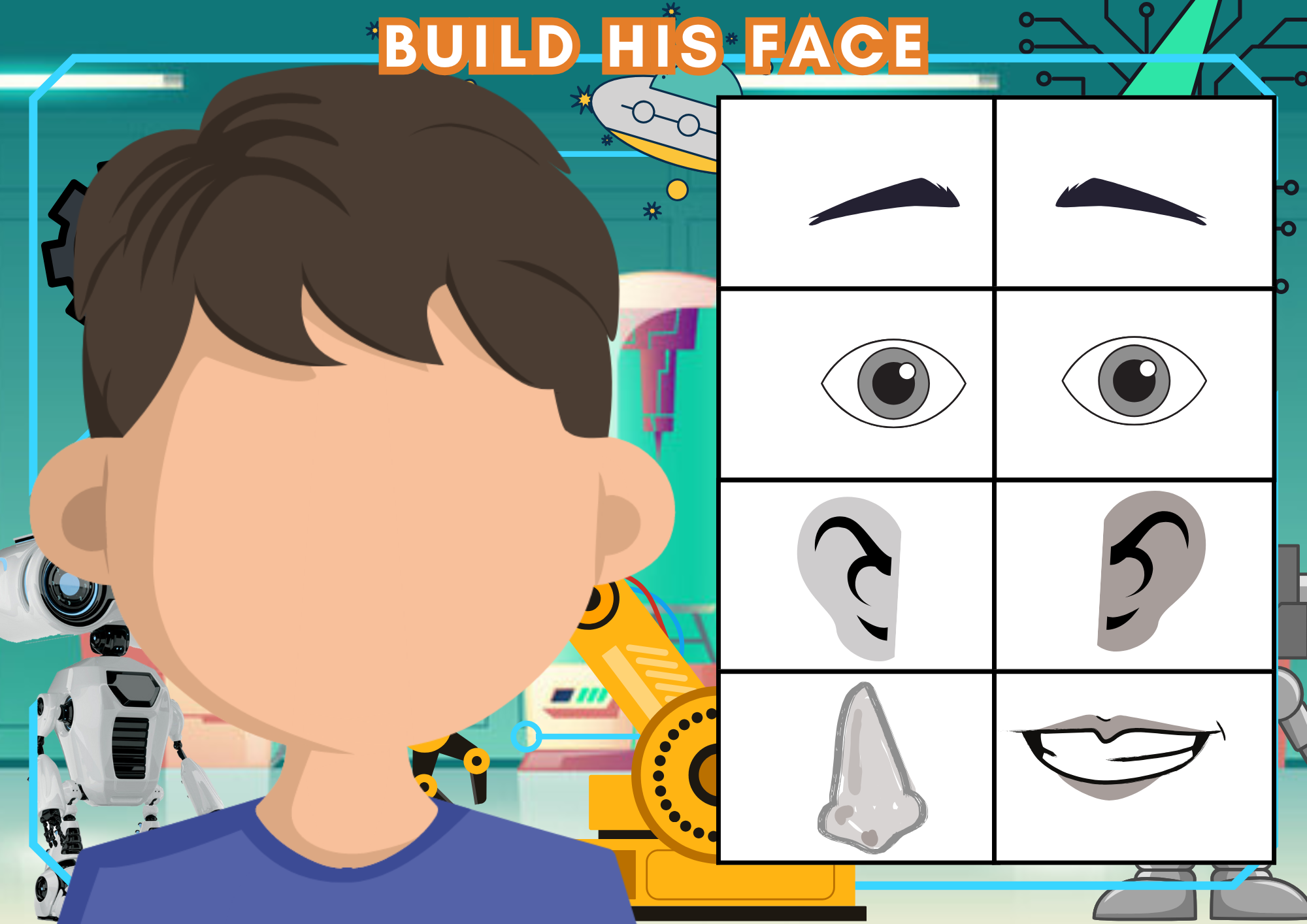 iRobot Themed - 65 Page Busy Book