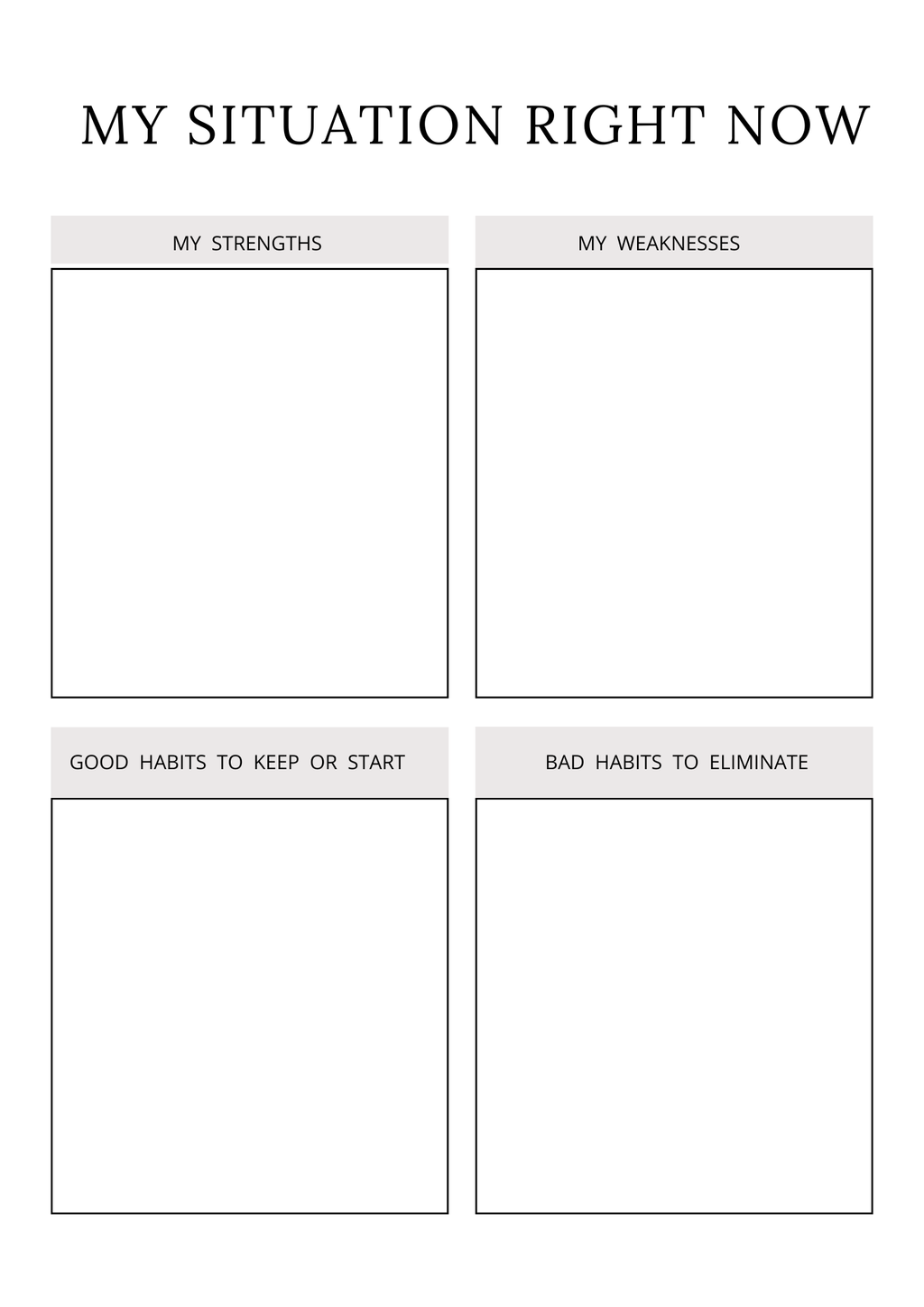 Personal Growth Planner 27pg