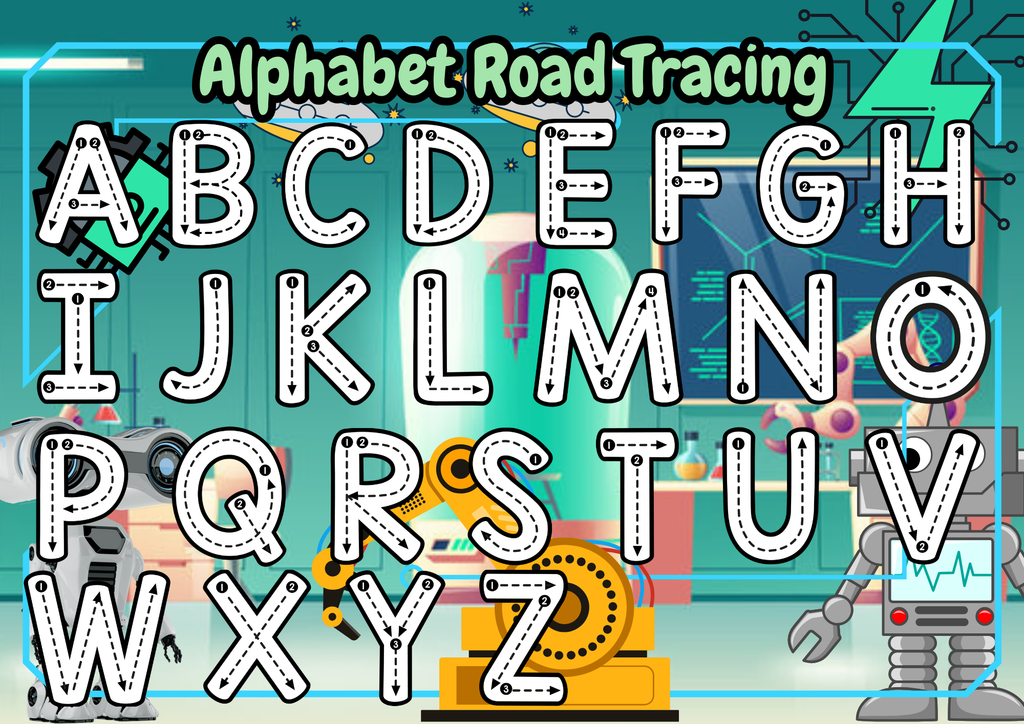 iRobot Themed - 65 Page Busy Book