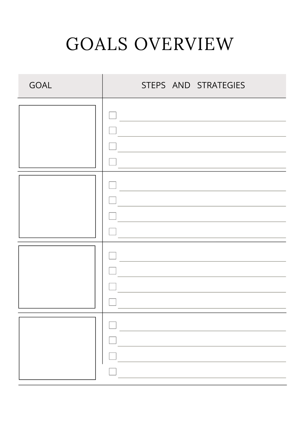 Personal Growth Planner 27pg