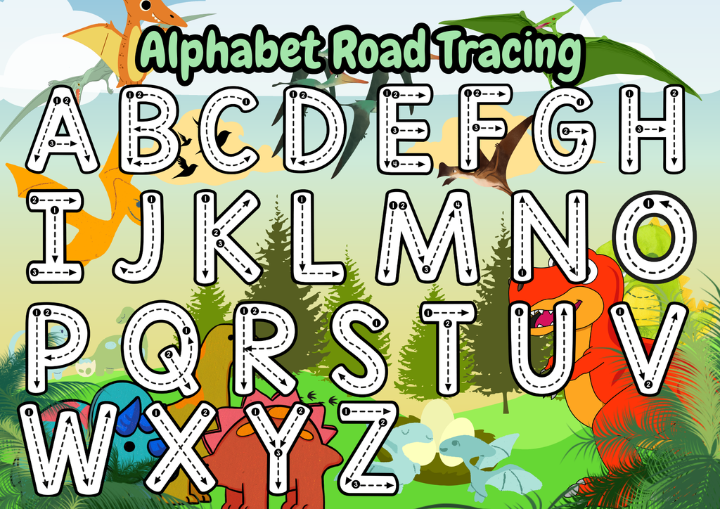 Dinosaur Themed - 64 Page Busy Book