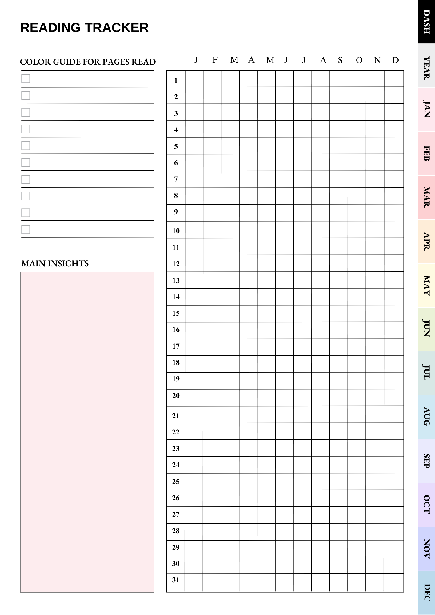 ✨ Ultimate Lifestyle Planner